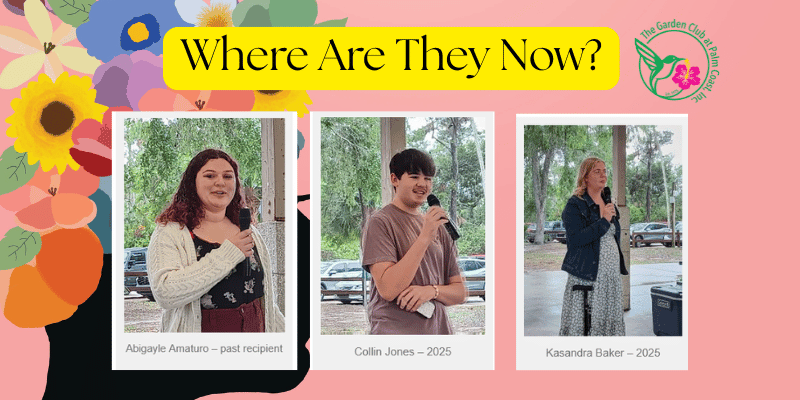 Garden Club at Palm Coast 2025 Scholarship Awards