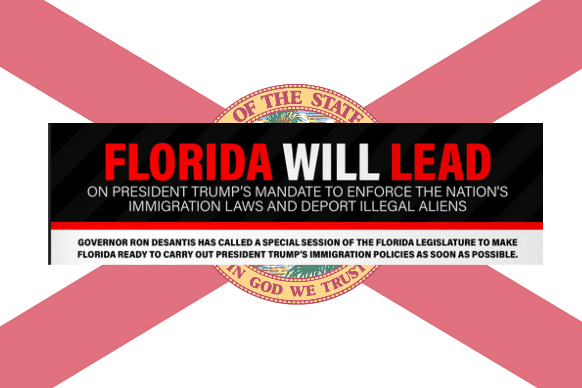 Gov DeSantis Calls for State; Local Agencies To Be Ready, Willing, and Able to enforce new immigration policy. Gov DeSantis Calls for State; Local Agencies To Be Ready, Willing, and Able to enforce new immigration policy.