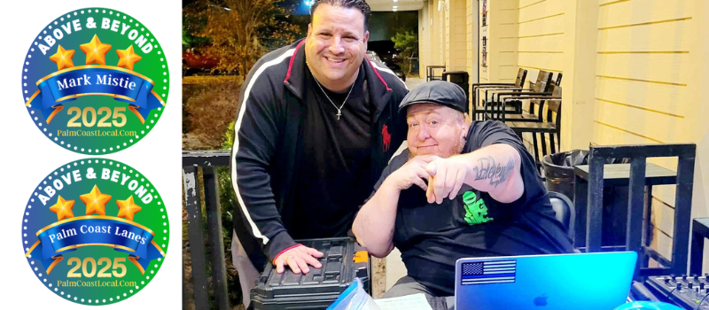 Palm Coast community members gathered at Palm Coast Lanes for a Music Bingo fundraiser supporting local nonprofits.