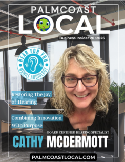 Cathy McDermott, board-certified hearing specialist with Hear For You Mobile Audiology, providing mobile and in-office hearing care in Palm Coast and Flagler County.
