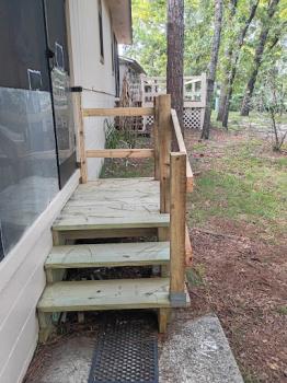 RealPro Handyman Wood Stair Build for Entry