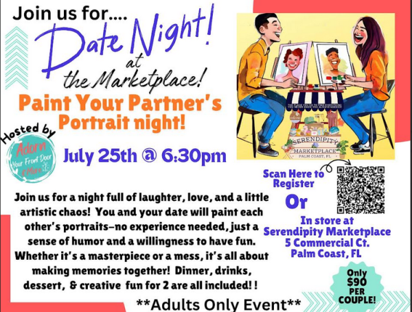 July 25, 2025 at Serendipity Market Place | Palm Coast Local Events